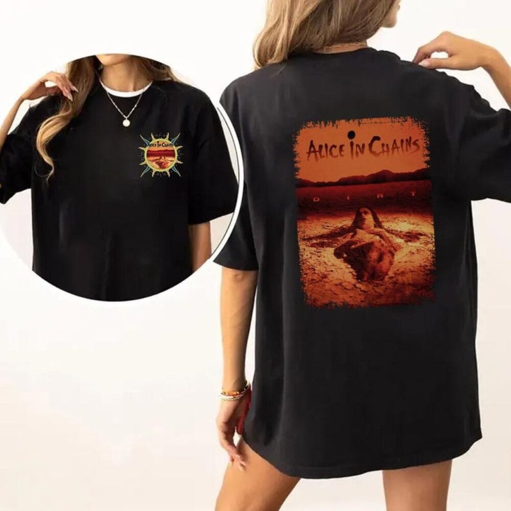 Alice In Chains Shirt – Grunge Rock T-Shirt, Sweatshirt & Hoodie